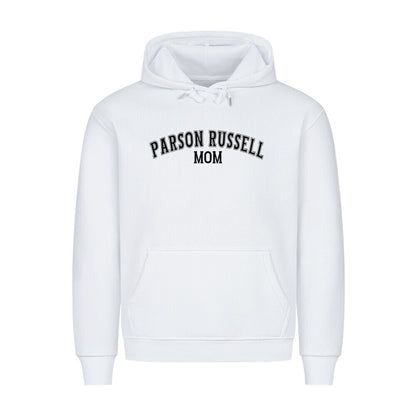 Premium Hoodie "Parson Russell - MOM" Weiß – hunde-shirt.de