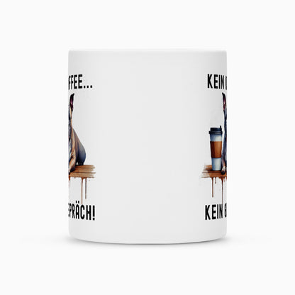 Tasse "Pocket Bully - Kein Kaffee..." – hunde-shirt.de