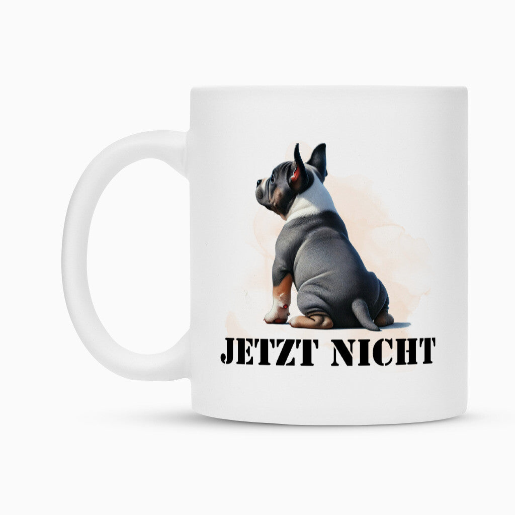 Tasse "Pocket Bully - JETZT NICHT" – hunde-shirt.de