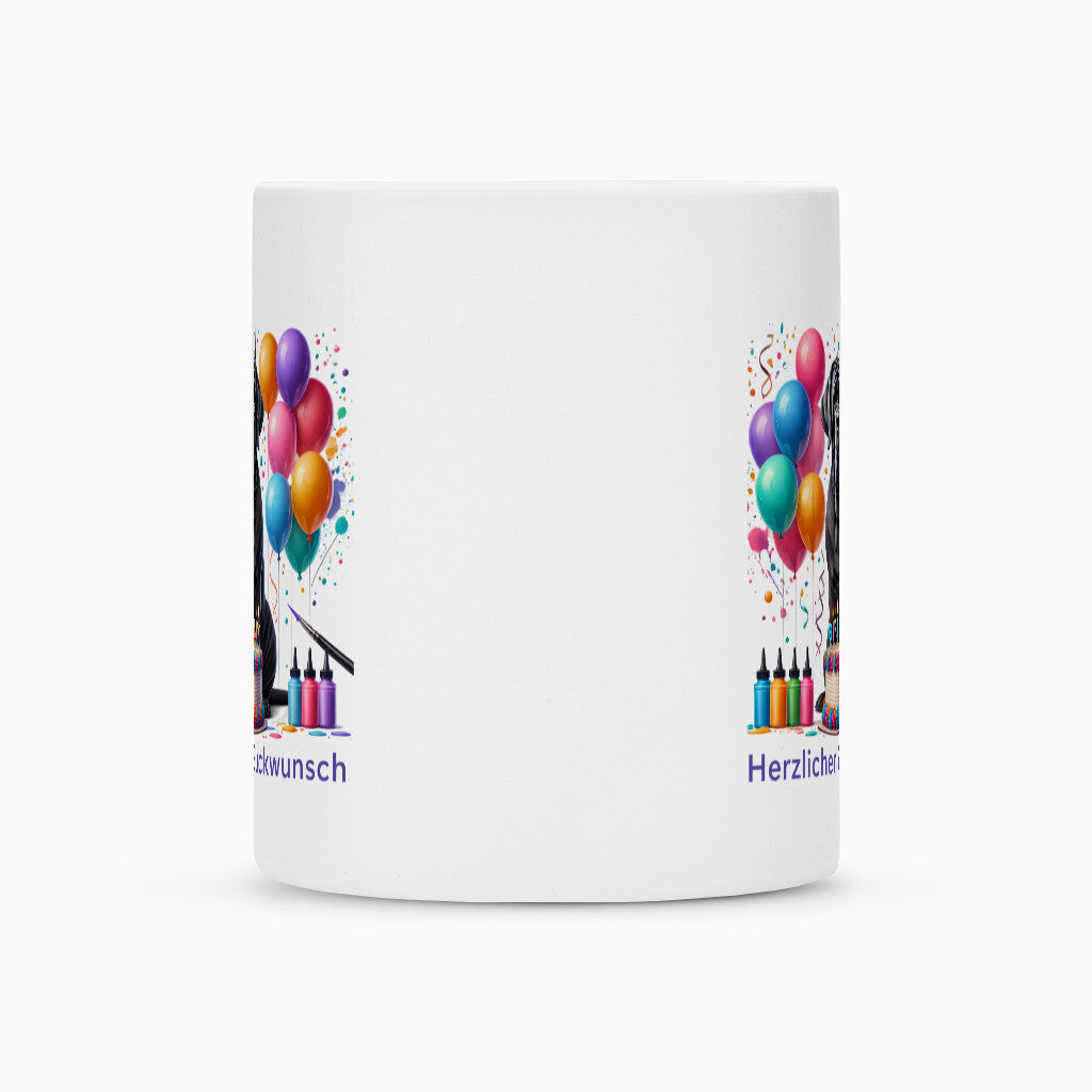 Tasse "Mastino - Glückwunsch" – hunde-shirt.de
