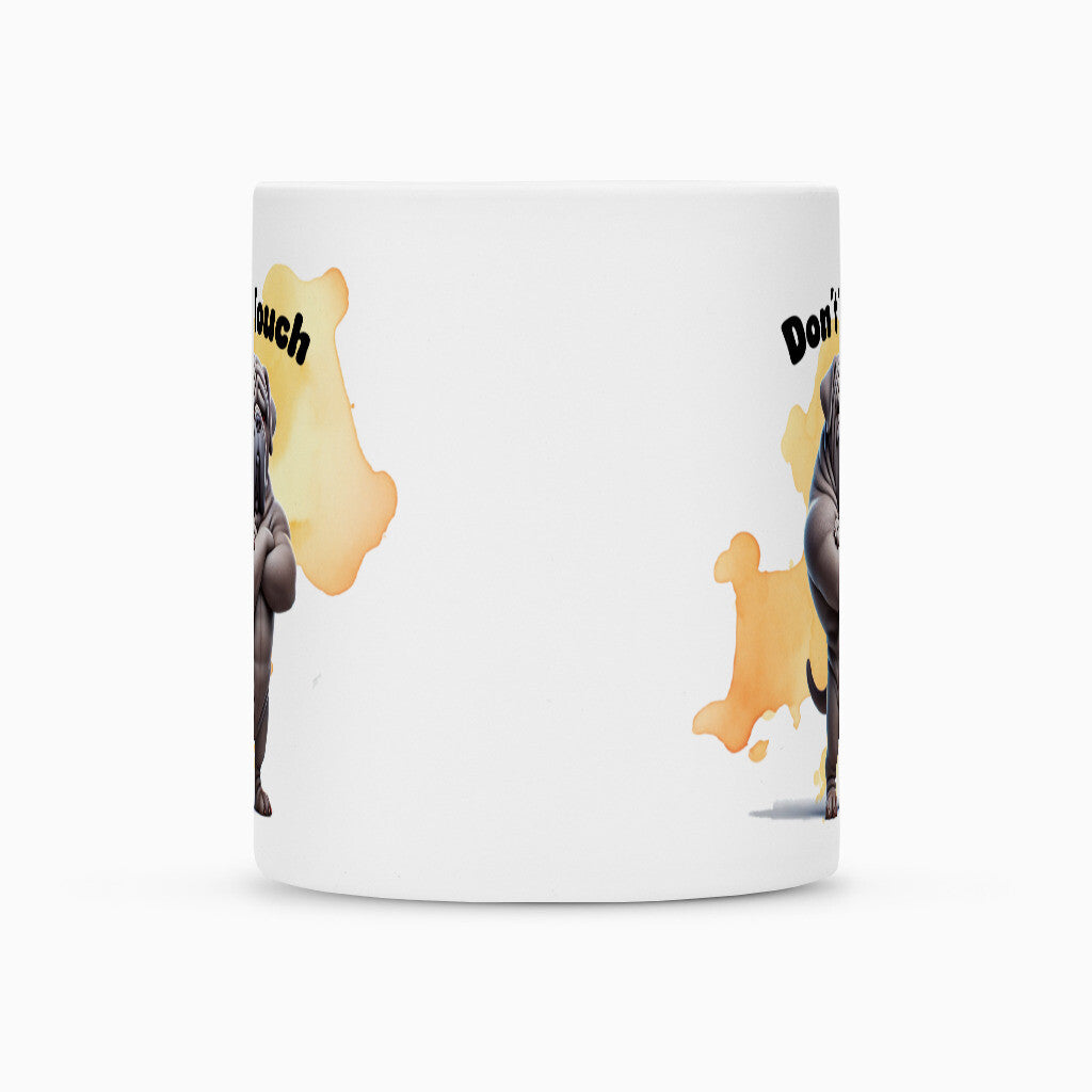 Tasse "Mastino - Don´t touch" – hunde-shirt.de