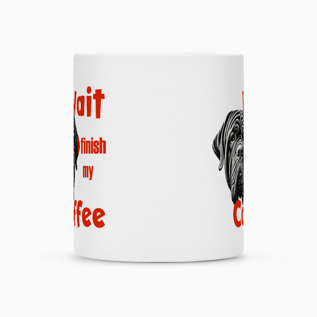 Tasse "Mastino - Wait..." – hunde-shirt.de