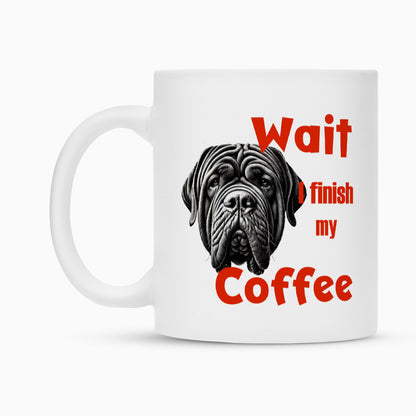 Tasse "Mastino - Wait..." – hunde-shirt.de