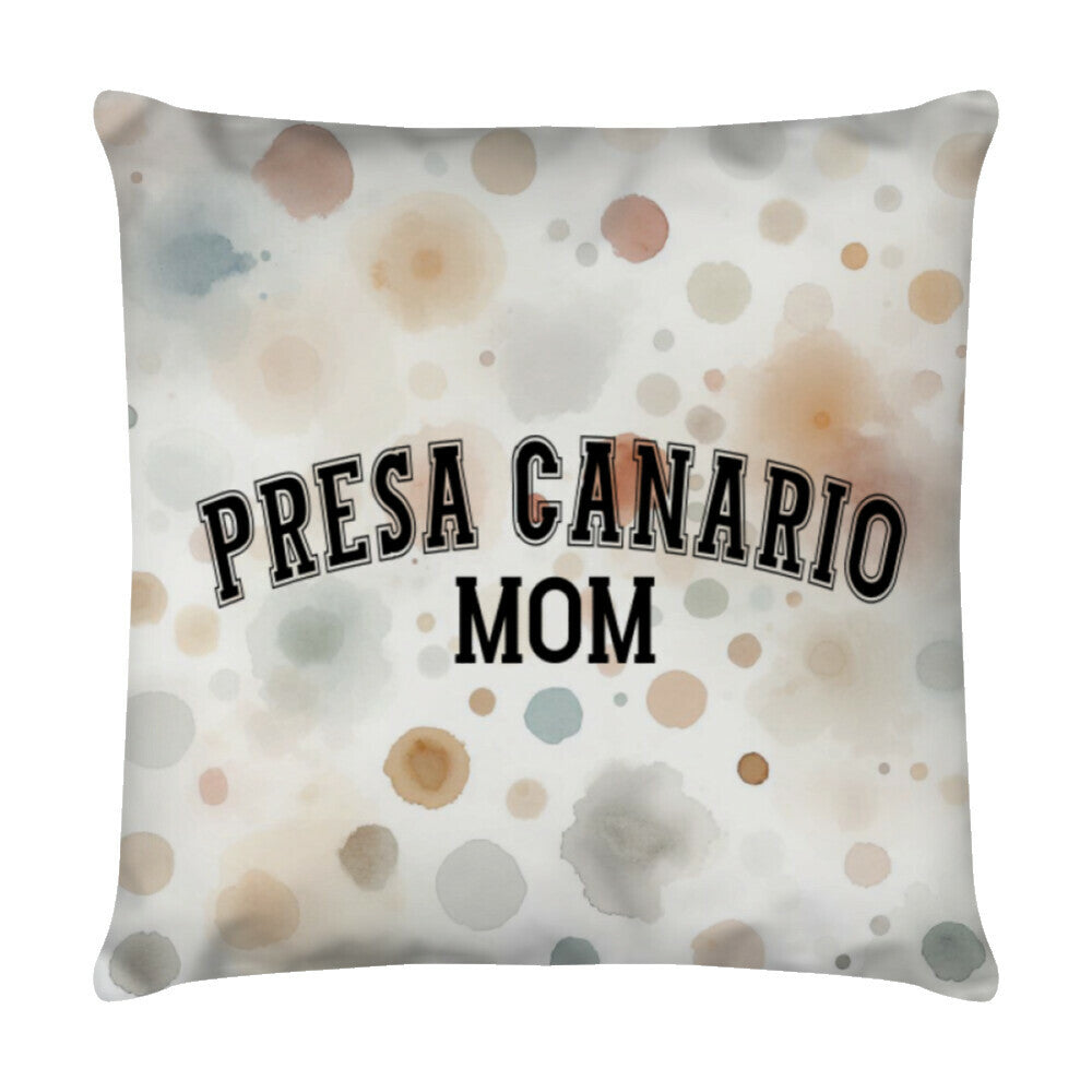 Kissen "Presa Canario - MOM" Weiß – hunde-shirt.de