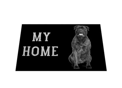 Fußmatte "Presa Canario - MY HOME" – hunde-shirt.de