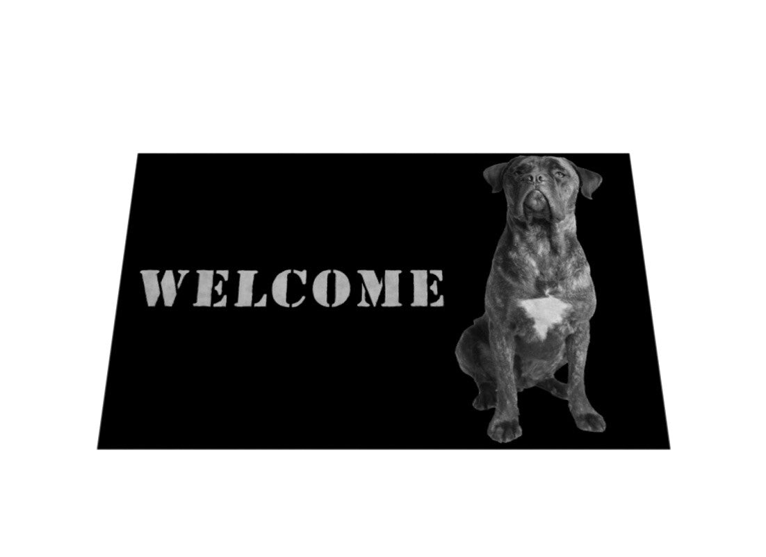 Fußmatte "Presa Canario - WELCOME" – hunde-shirt.de