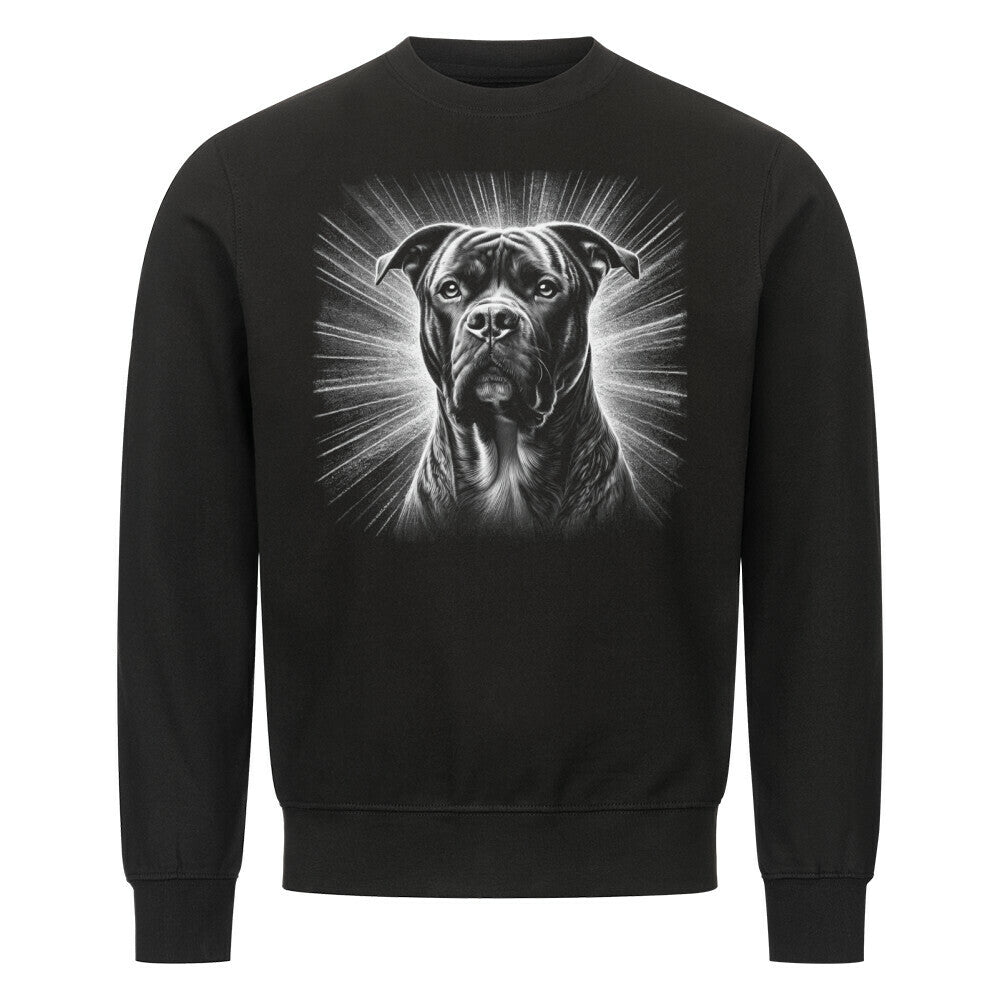 Premium Sweatshirt "Presa Canario - Shine" Schwarz – hunde-shirt.de