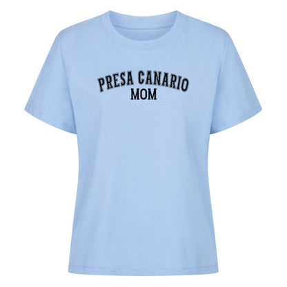 Premium Damen-Shirt "Presa Canario - MOM" Sky Blue – hunde-shirt.de