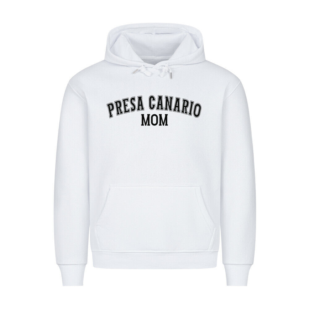 Premium Hoodie "Presa Canario - MOM" Weiß – hunde-shirt.de