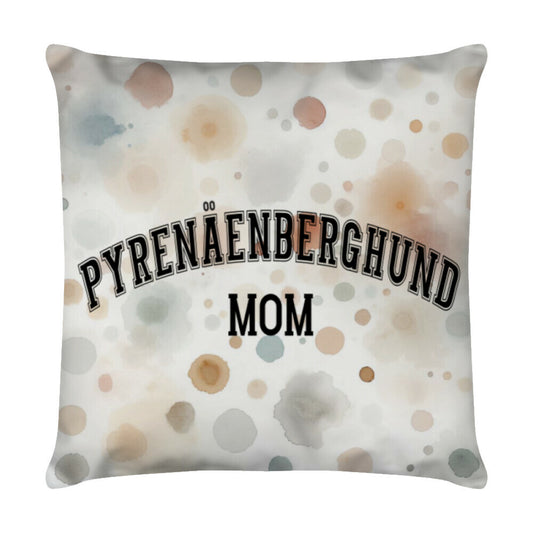 Kissen "Pyrenäenberghund - MOM" Weiß – hunde-shirt.de