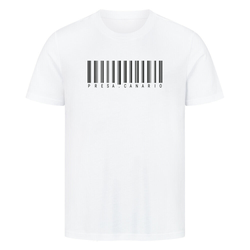 Premium T-Shirt "Presa Canario - CODE" Weiß – hunde-shirt.de