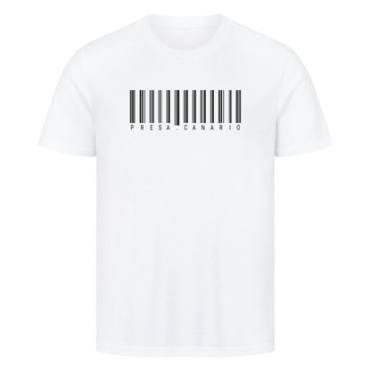 Premium T-Shirt "Presa Canario - CODE" Weiß – hunde-shirt.de