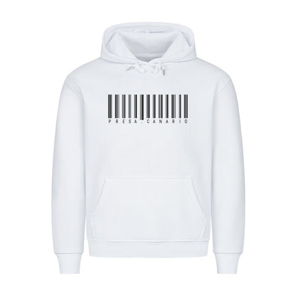 Premium Hoodie "Presa Canario - CODE" Weiß – hunde-shirt.de