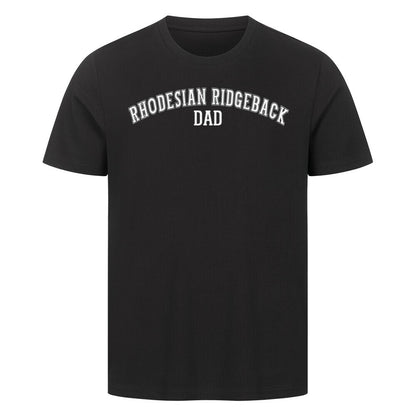 Premium T-Shirt "Rhodesian Ridgeback - DAD" Schwarz – hunde-shirt.de