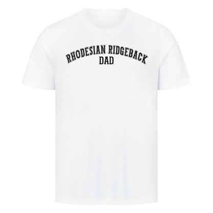 Premium T-Shirt "Rhodesian Ridgeback - DAD" Weiß – hunde-shirt.de
