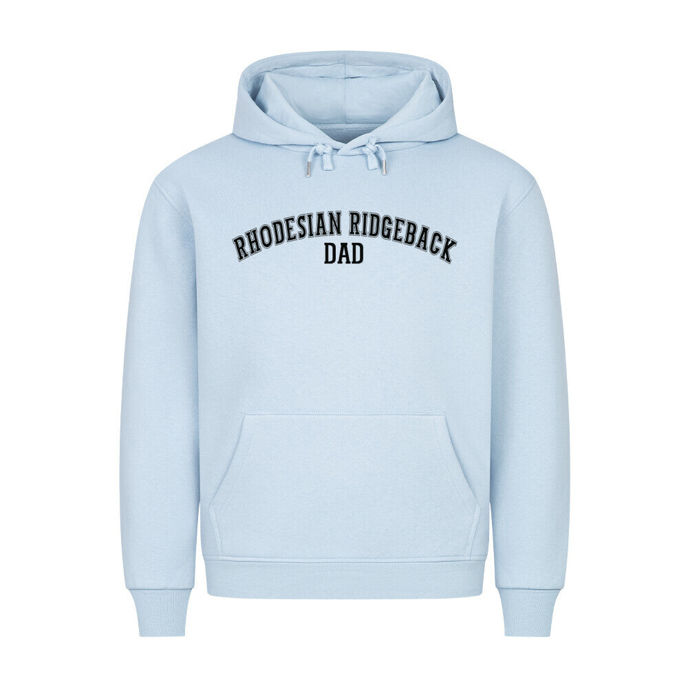 Premium Hoodie "Rhodesian Ridgeback - DAD" Babyblau – hunde-shirt.de