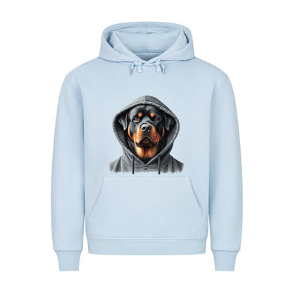 Premium Hoodie "Rottweiler - Hooded" Babyblau – hunde-shirt.de