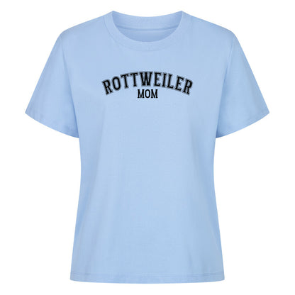 Premium Damen-Shirt "Rottweiler - MOM" Sky Blue – hunde-shirt.de