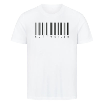 Premium T-Shirt "Rottweiler - Scan" Weiß – hunde-shirt.de