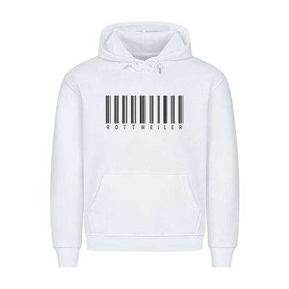 Premium Hoodie "Rottweiler - Scan" Weiß – hunde-shirt.de