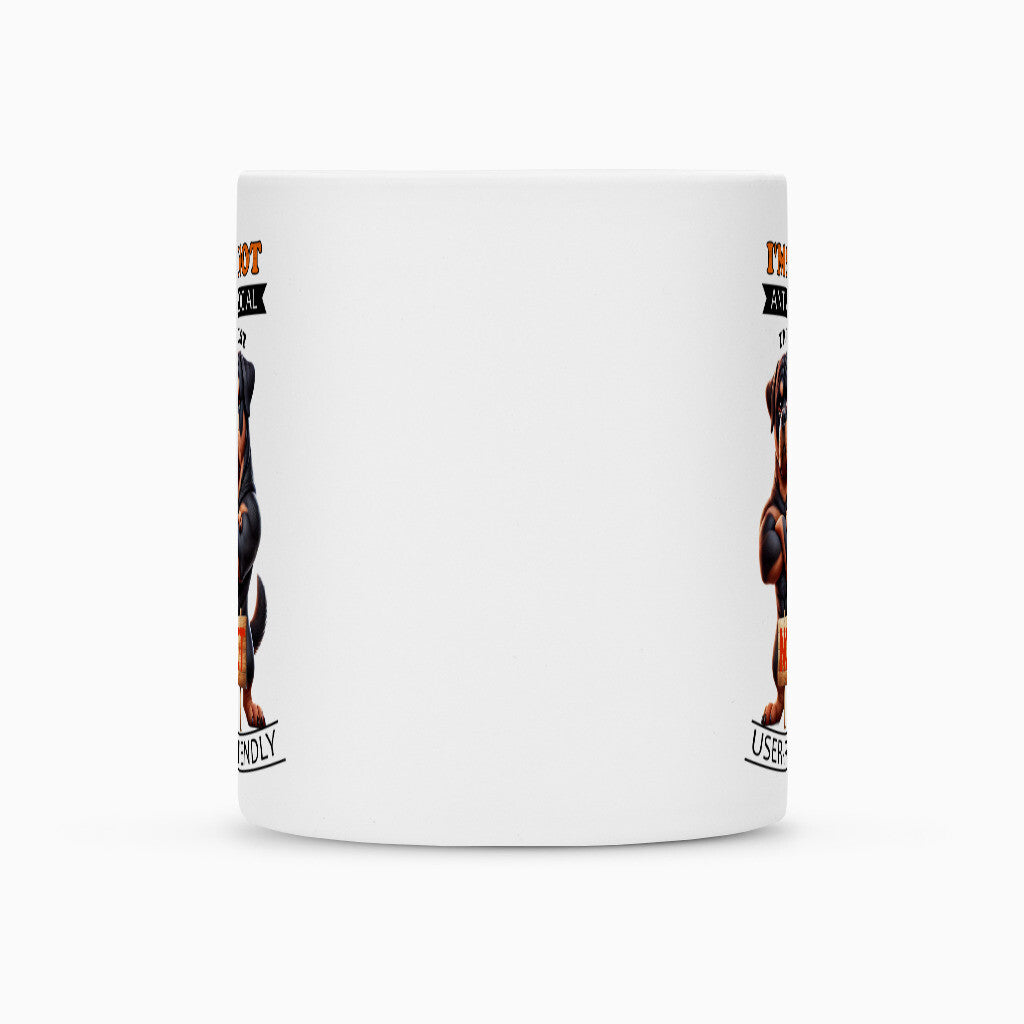 Tasse "Rottweiler - Anti-Social" – hunde-shirt.de