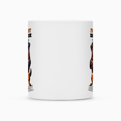 Tasse "Rottweiler - Anti-Social" – hunde-shirt.de