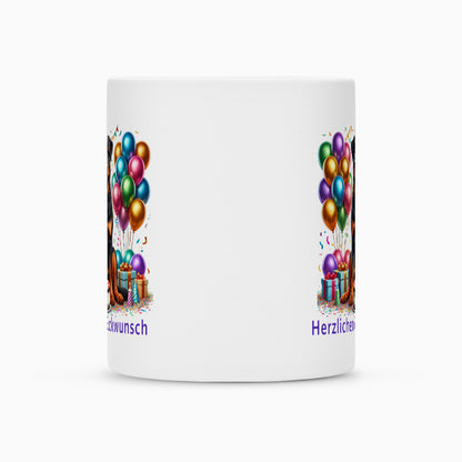 Tasse "Rottweiler - Herzlichen Glückwunsch" – hunde-shirt.de