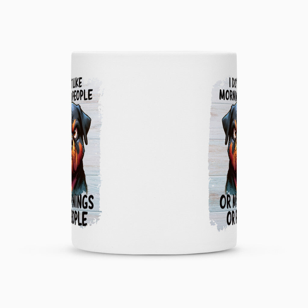 Tasse "Rottweiler - Morning People" – hunde-shirt.de