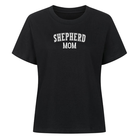 Premium Damen-Shirt "Shepherd - MOM" Schwarz – hunde-shirt.de