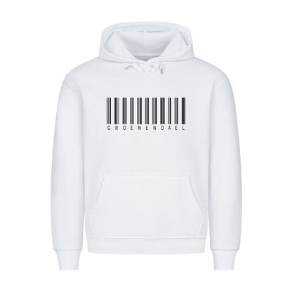 Premium Hoodie "Groenendael - Scan" Weiß – hunde-shirt.de