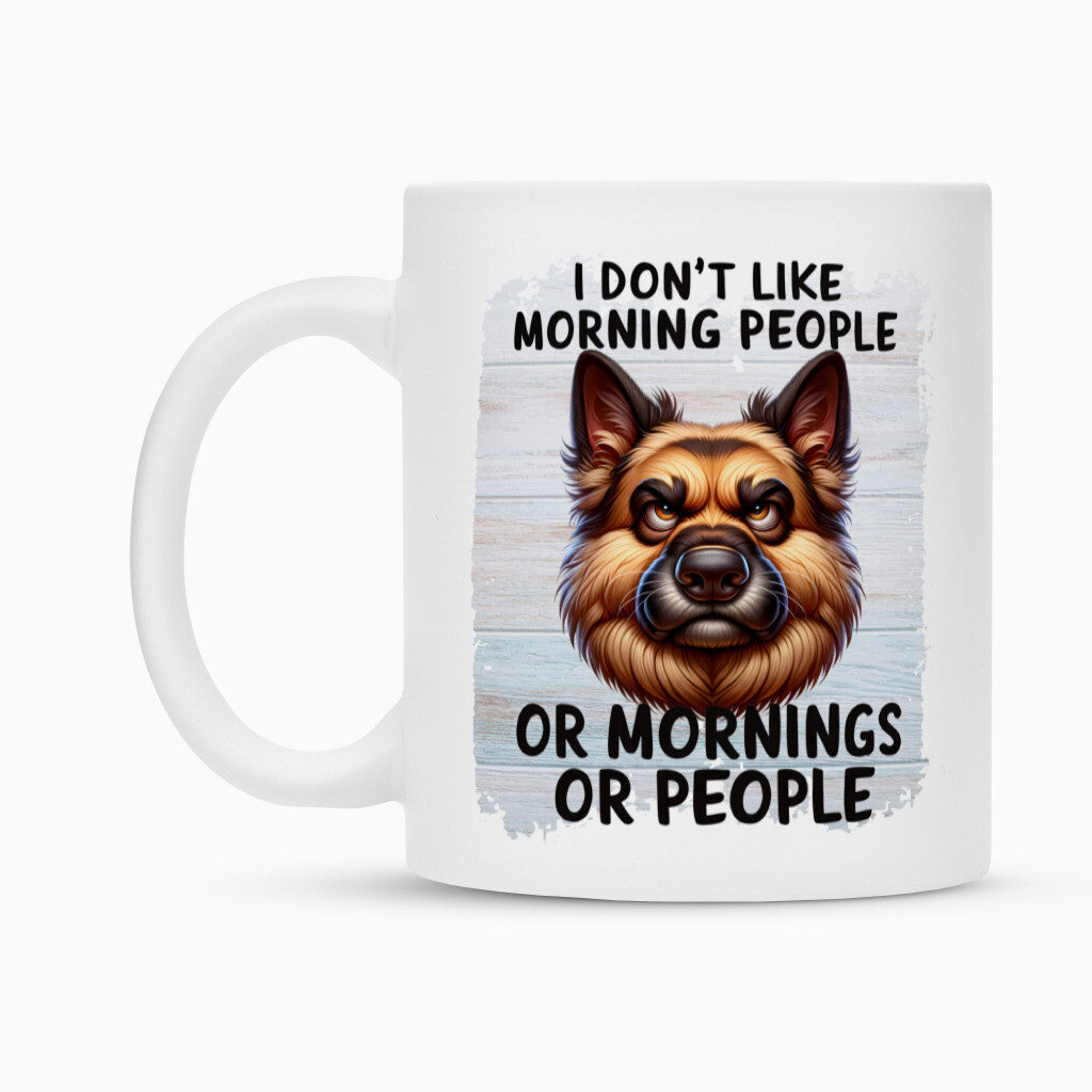 Tasse "Schäferhund - Morning People" – hunde-shirt.de