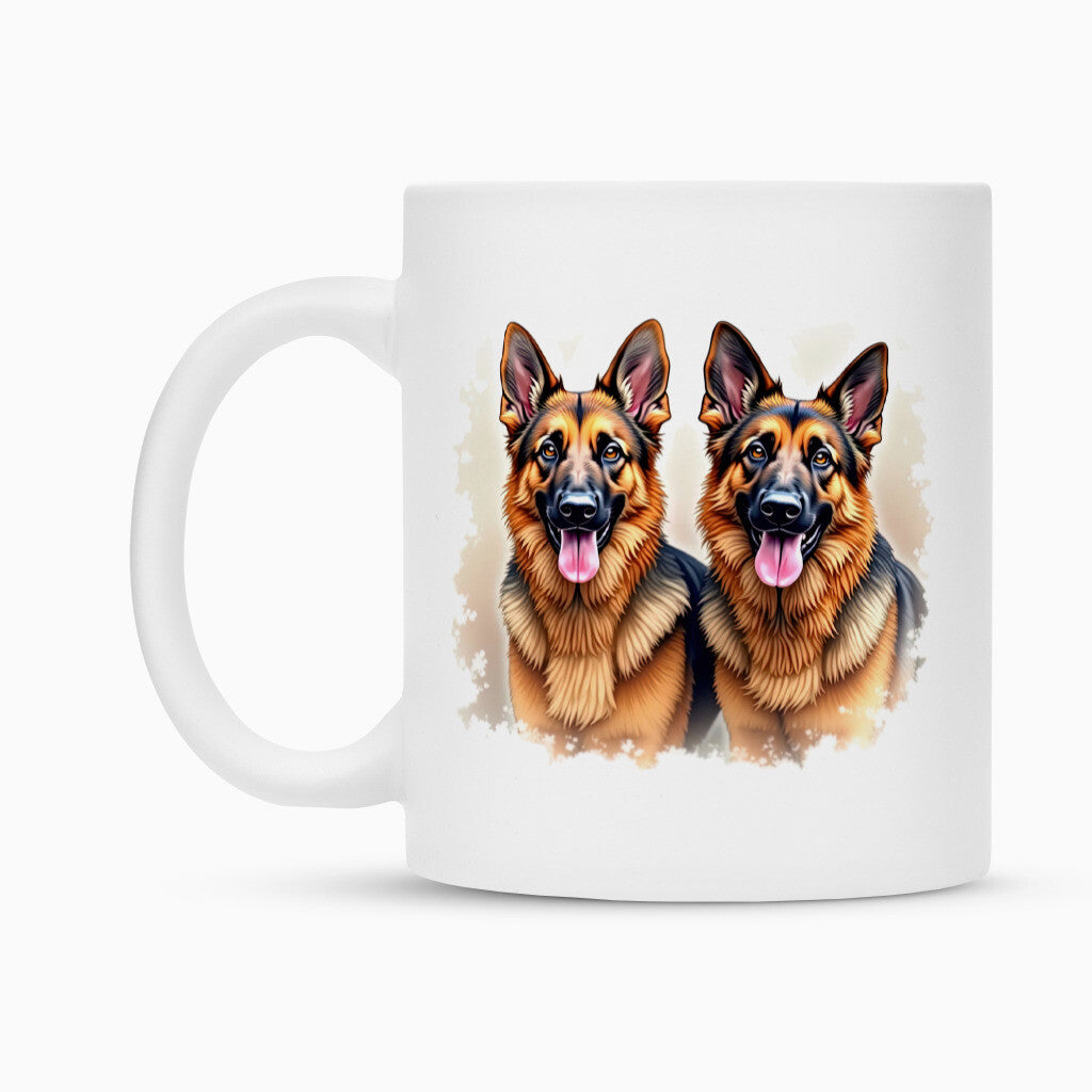 Tasse "Schäferhund - Twins" – hunde-shirt.de
