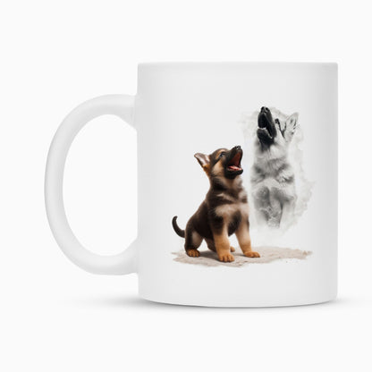 Tasse "Schäferhund - Zukunft" – hunde-shirt.de