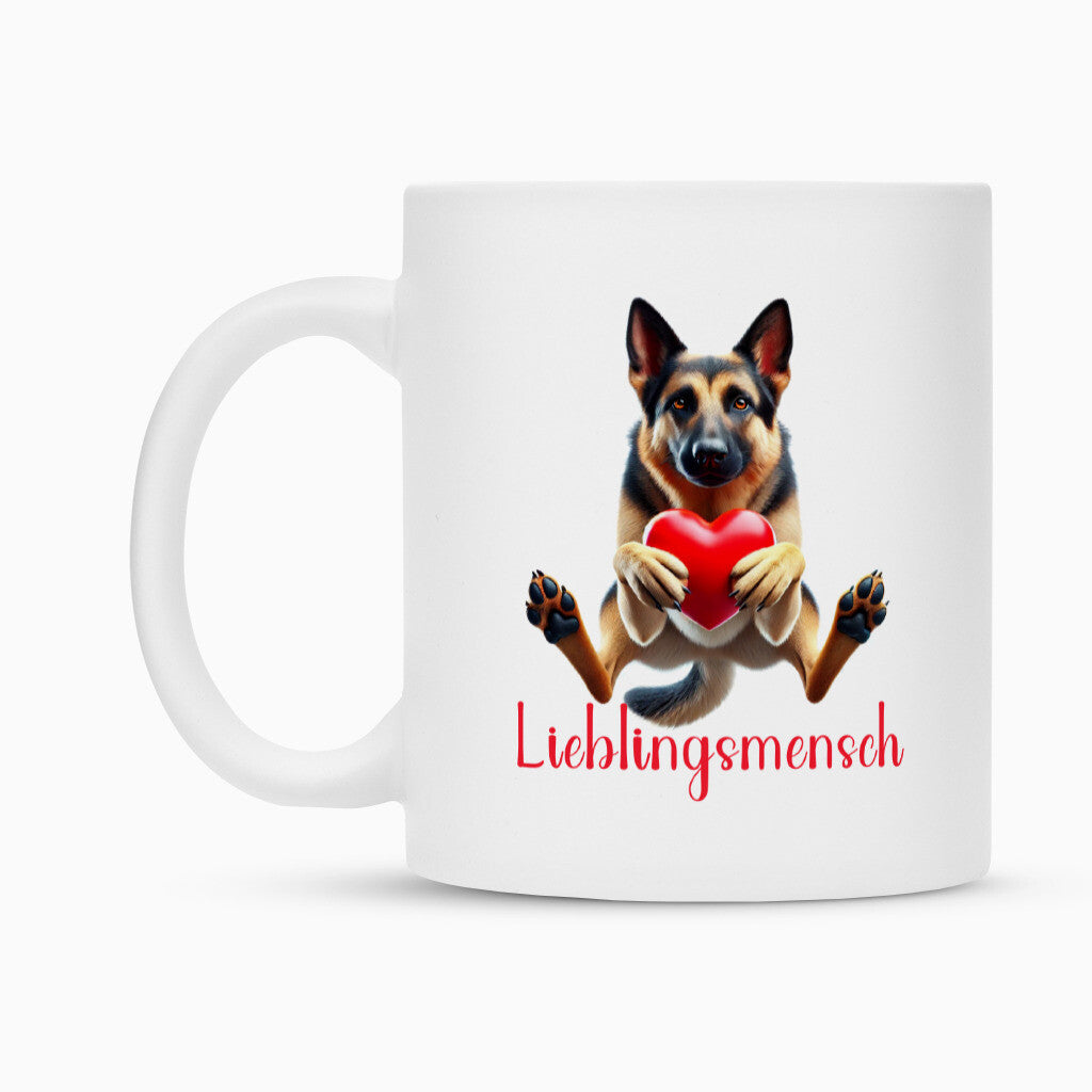 Tasse "Schäferhund - Lieblingsmensch" – hunde-shirt.de