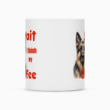 Tasse "Schäferhund - Wait..." – hunde-shirt.de