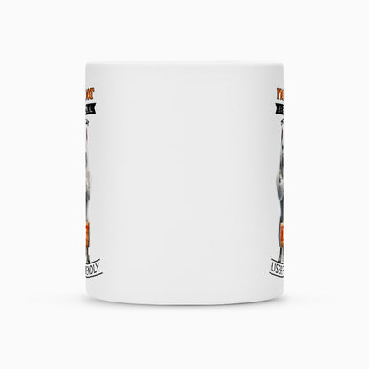 Tasse "Weißer Schäferhund - Anti-Social" – hunde-shirt.de