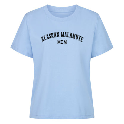 Premium Damen-Shirt "Alaskan Malamute - MOM" Sky Blue – hunde-shirt.de
