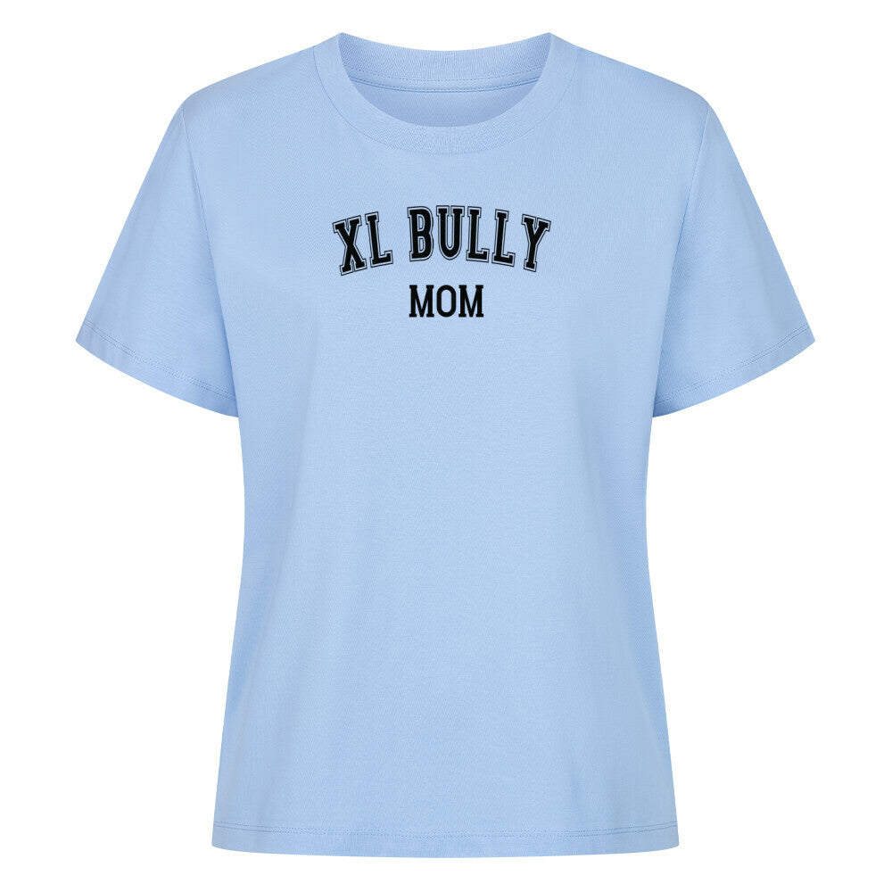 Premium Damen-Shirt "Bully XL - MOM" Sky Blue – hunde-shirt.de