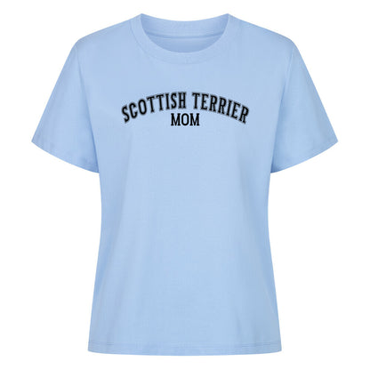 Premium Damen-Shirt "Scottish Terrier - MOM" Sky Blue – hunde-shirt.de