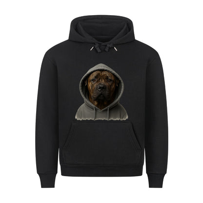 Premium Hoodie "Presa Canario - Hooded" Schwarz – hunde-shirt.de