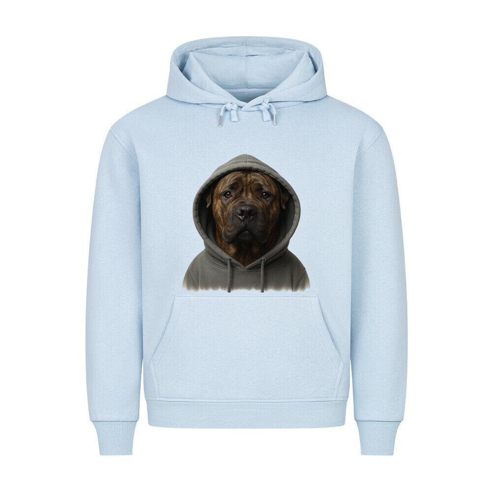 Premium Hoodie "Presa Canario - Hooded" Babyblau – hunde-shirt.de