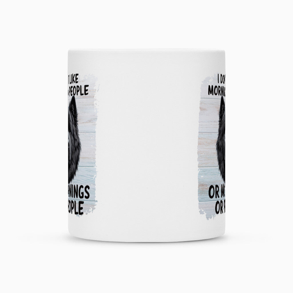 Tasse "Schäferhund schwarz - Morning People" – hunde-shirt.de