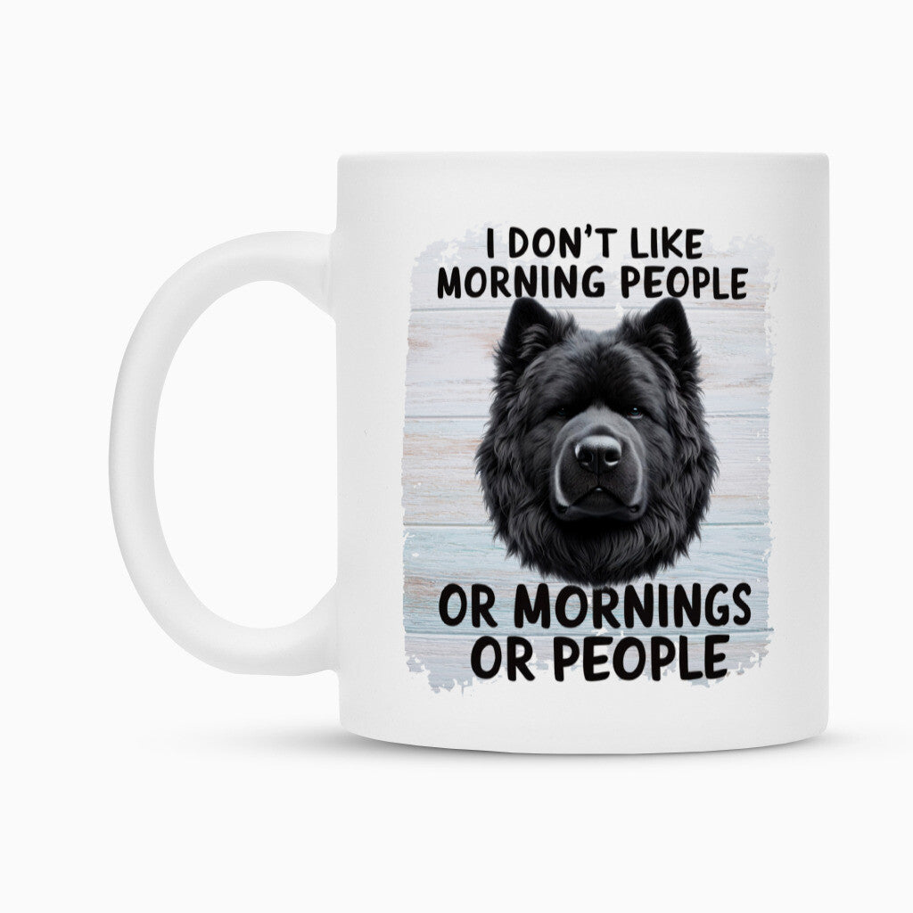 Tasse "Schäferhund schwarz - Morning People" – hunde-shirt.de