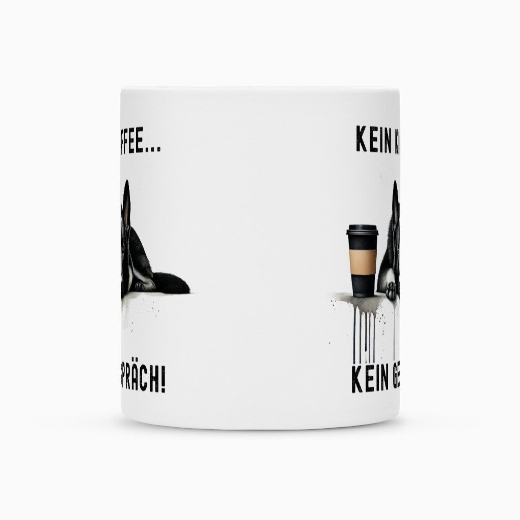 Tasse "Schäferhund schwarz - Kein Kaffee..." – hunde-shirt.de