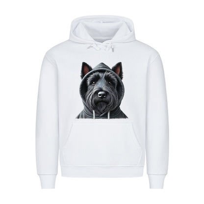 Premium Hoodie "Scottish Terrier - Hooded" Weiß – hunde-shirt.de