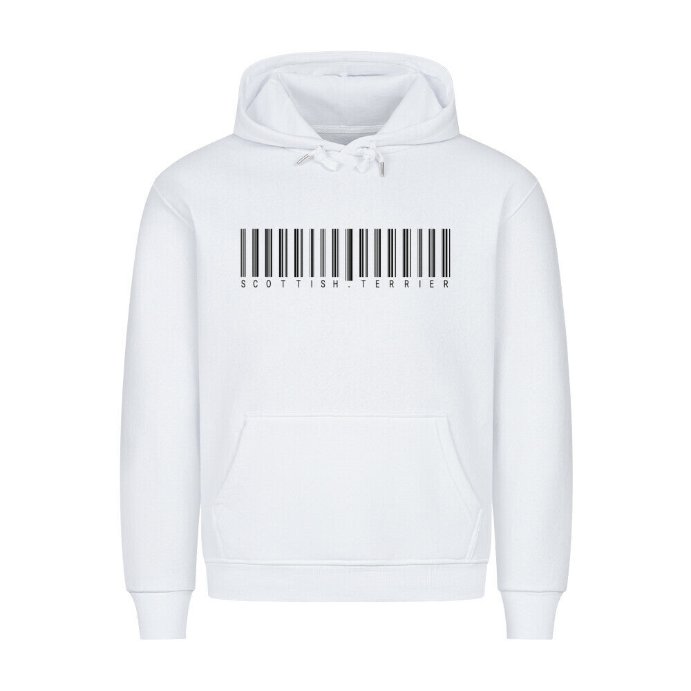 Premium Hoodie "Scottish Terrier - Scan" Weiß – hunde-shirt.de