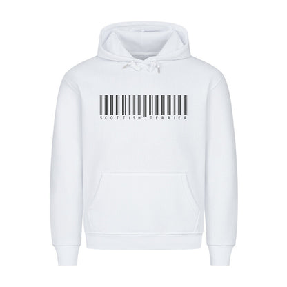 Premium Hoodie "Scottish Terrier - Scan" Weiß – hunde-shirt.de