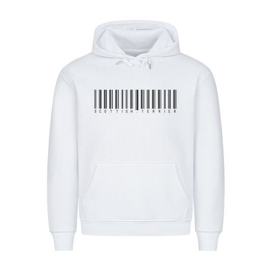 Premium Hoodie "Scottish Terrier - Scan" Weiß – hunde-shirt.de