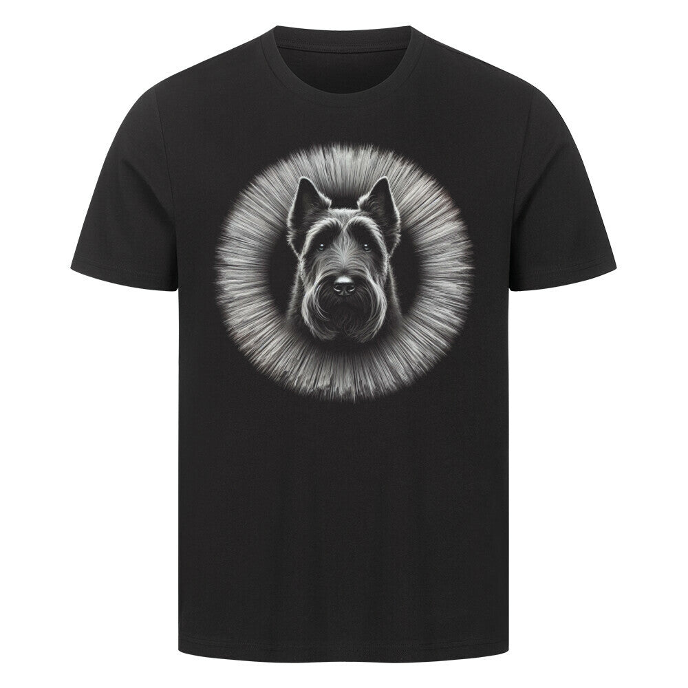 Premium T-Shirt "Scottish Terrier - Bright" Schwarz – hunde-shirt.de