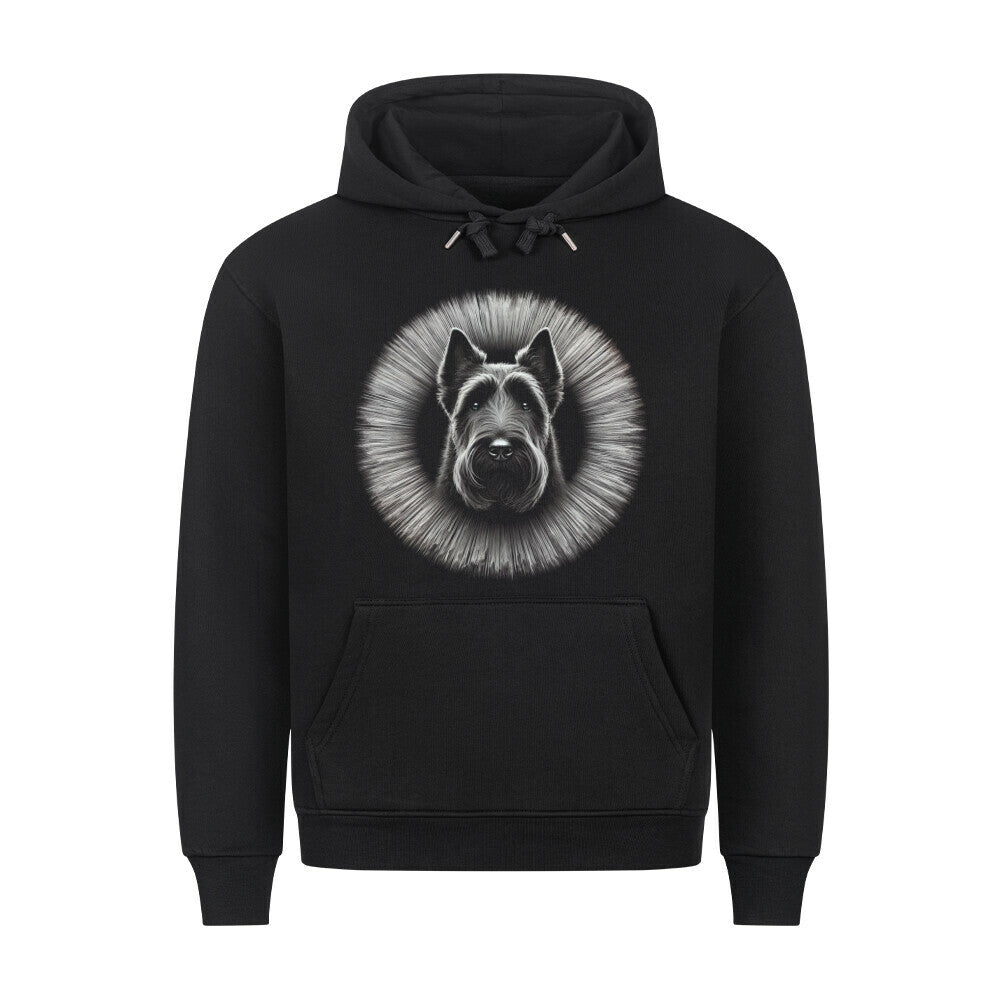 Premium Hoodie "Scottish Terrier - Bright" Schwarz – hunde-shirt.de